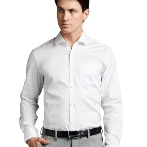 Home mens formal white shirt medium size
